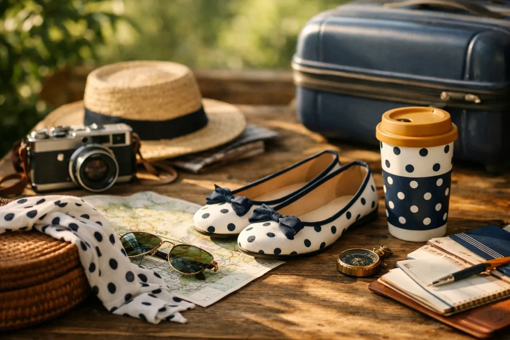 Road trip chic : Les pois comme compagnon de voyage idéal