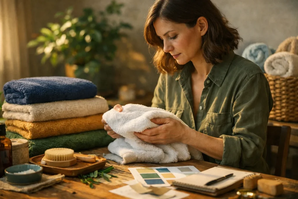 Tout savoir sur les qualités des serviettes de bain
