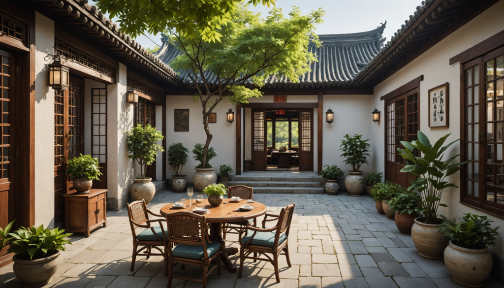 Patios ombragés et adresses intimistes chinoises