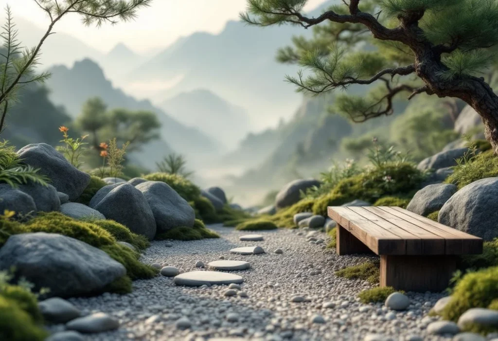 Voyager sans bagages : l’art zen comme passage secret vers des paysages lointains