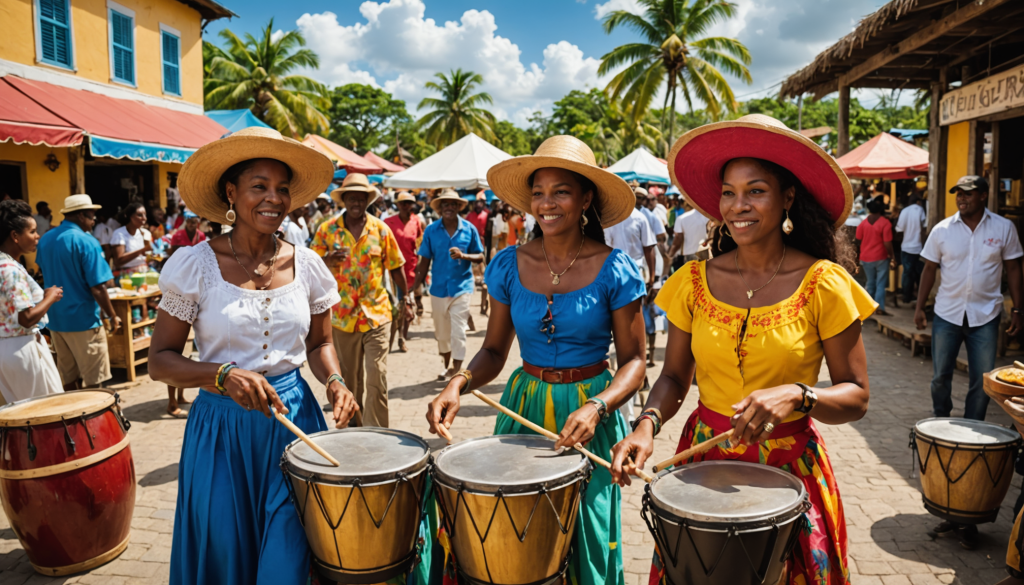 Culture vivante et scènes artistiques des Caraïbes