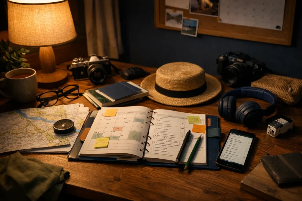 Préparer un voyage sans rien oublier : le vrai rétroplanning